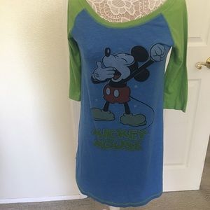 Disney Parks Mickey Mouse night gown small